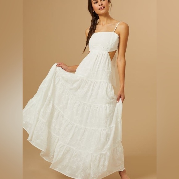Altar'd State Dresses & Skirts - New with tags Altar’d state Juliet embroidered maxi dress
